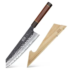 HOSHANHO 9" VG10 Japanese Kiritsuke Knife Hand Forged 9 Layers Chef's Knife