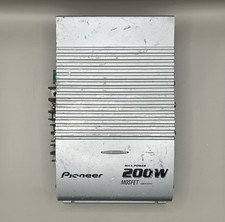 Pioneer 200W Max Power Amplifier Mosfet Power Supply GM-X362 Bridgeable Amp 2 Ch