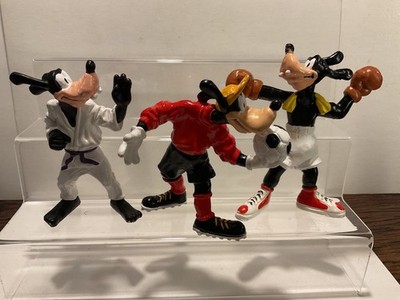 Disney Sport Goofy 1993 Bully 3 x Figur Magnum: Karate,Torwart,Boxer komplett