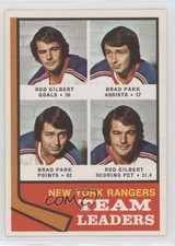 1974-75 O-Pee-Chee Rod Gilbert Brad Park #141 HOF 0da0