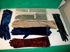 VINTAGE 7 PAIR LADIES LONG FORMAL GLOVES. NEVER USES