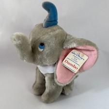 Walt Disney Animated Film Classic Dumbo Plush Vtg 7  Stuffed Animal w/ Tags