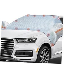 Car Windshield Snow Cover, Waterproof Car Windshield Frost Cover with Side