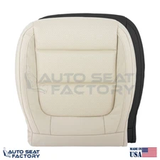 Replacement Perforated Driver Vinyl Seat Cover Fits Volkswagen Tiguan 2009-2017