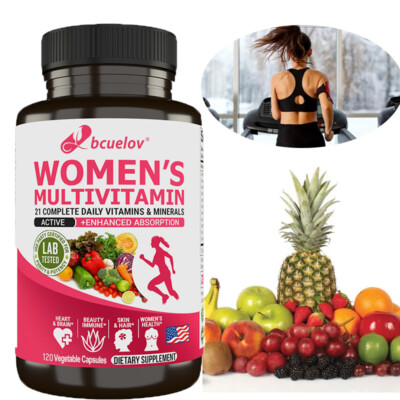 MultivitaminVitamin - 30 Bis 120 Kapseln - Hochdosiert - Premium Qualität