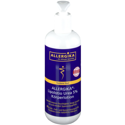 Allergika Lipolotio urea 5% 500 ml Lotion - Bild 2