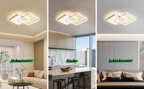 Antena LED Lámpara de Techo Regulable Moderna Lámpara de Techo Geométrica - Imagen 58 de 82