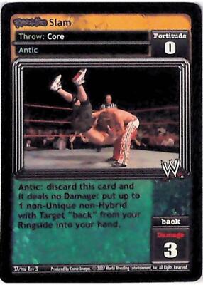 Raw Deal CCG Revolution Slam - Revloution 3: Judgement Day