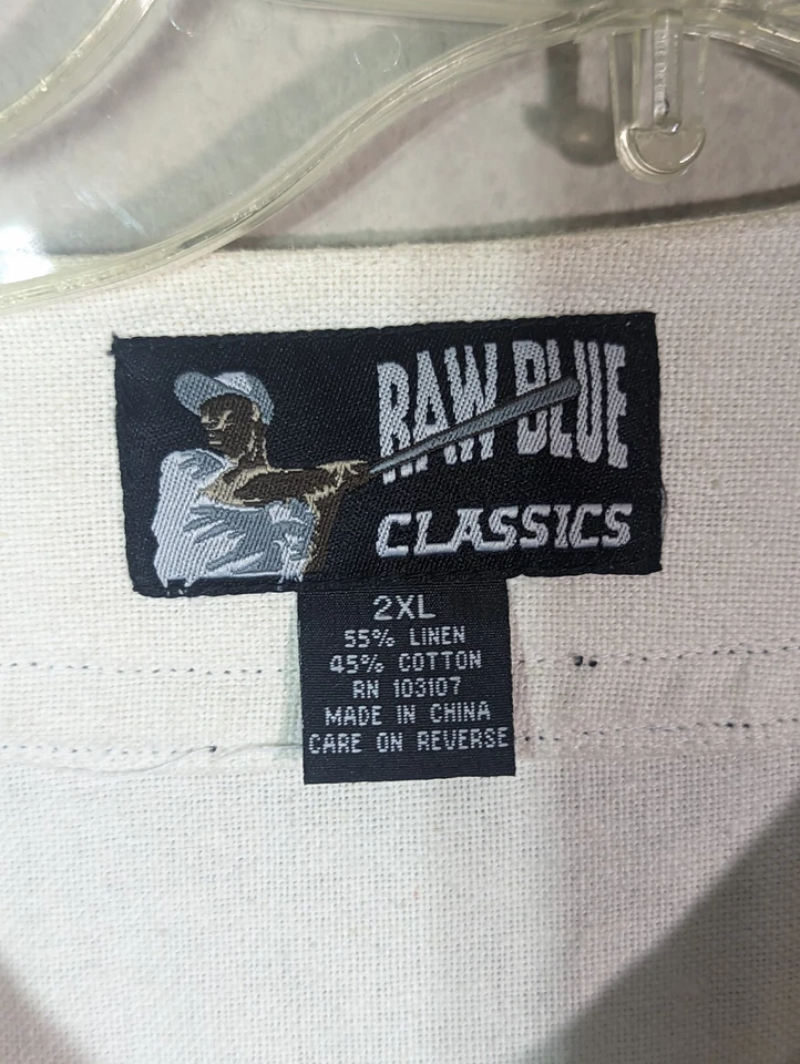 CAMISETA BAMBINO RETRO MEZCLA DE LINO 2XL de colección Raw Blue Classics NYC New York Yankees Foto 4 de 4