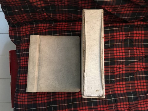 ALBUM MOC RELIURE BOIS FEUILLETS FRANCE 1959/1968 EN BON ETAT AVEC ETUI A VOIR - Picture 2 of 8