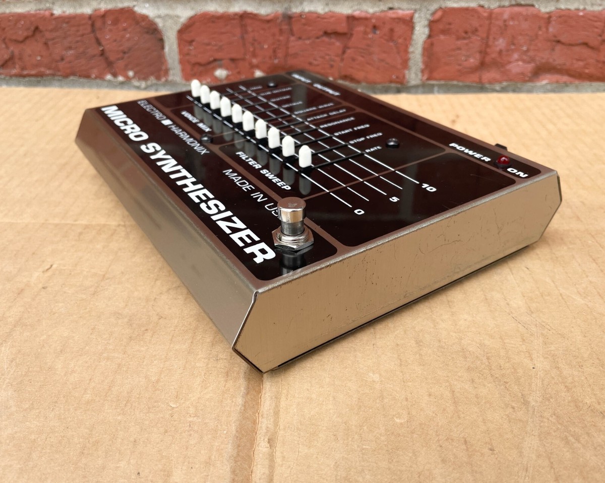 EH Electro Harmonix Micro Synthesizer Analog Guitar Microsynth