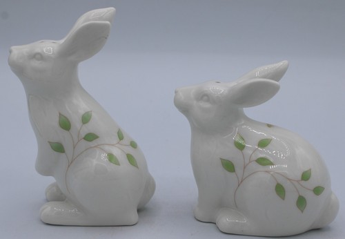 Lenox Butterfly Meadows Bunny Salt & Pepper Shaker Set - Picture 7 of 12