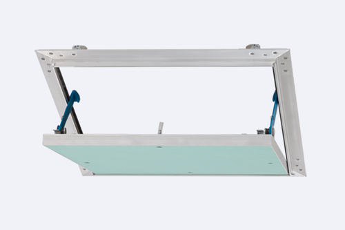 Revisionsklappe AluNova mit 12,5 mm GKBI-Einlage Revisionstür Gipskarton - Afbeelding 1 van 152