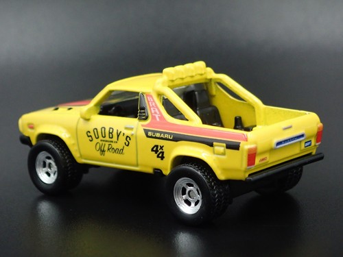 1970-1981 SUBARU BRAT PICKUP TRUCK SOOBY'S 1:64 SCALE DIORAMA DIECAST MODEL CAR - Picture 6 of 8