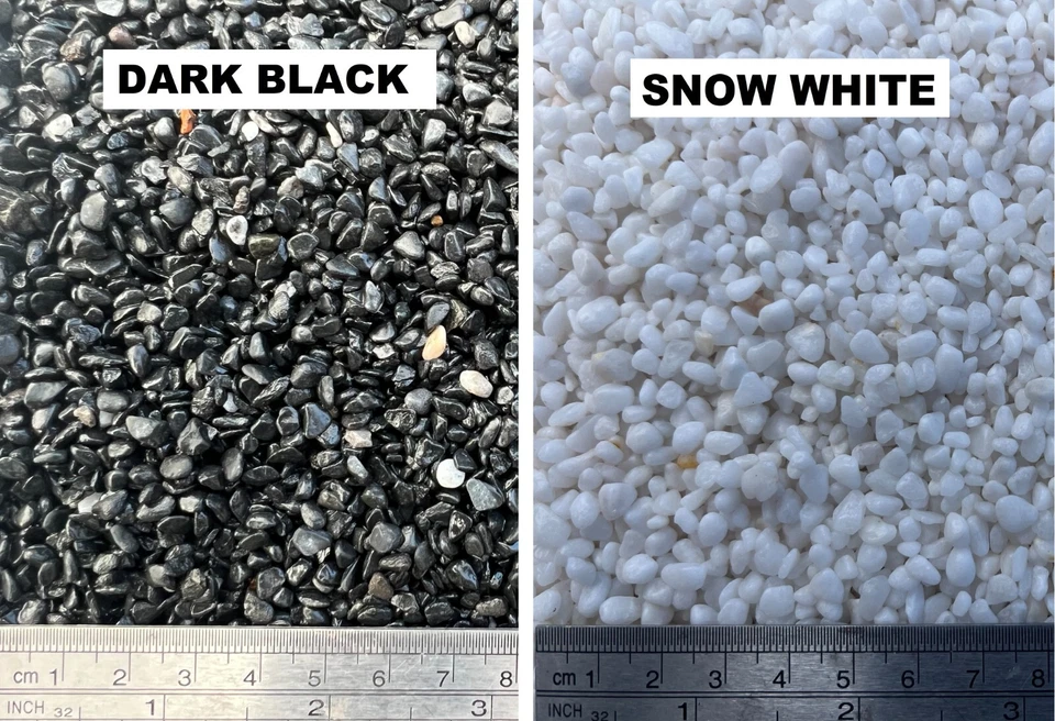 Aquarium Natural Gravels Gravel Pebbles Stones Fish Tank Aquascape Terrarium - image 2 of 4