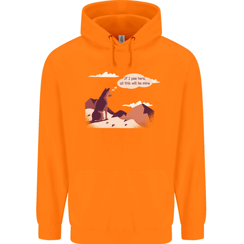 Peeing Dog in the Mountains Funny Childrens Kids Hoodie - Picture 56 of 68