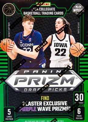 2024 Panini Prizm Draft Picks Collegiate Basketball Trading Cards Blaster Box