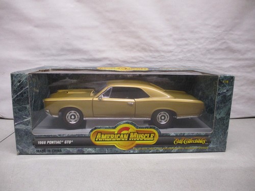 American Muscle 1966 Pontiac GTO 1/18 gold