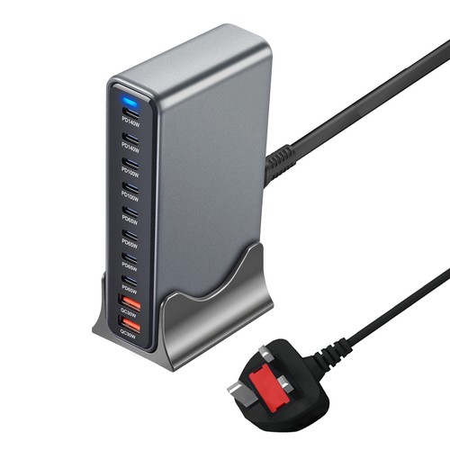 800W Multi USB Charger Station Type C PD 140W Fast Charging For iPhone 16 Laptop - Picture 7 of 14