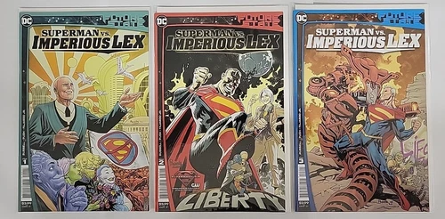 DC Comics Future State Superman Vs Imperious Lex Set 1 2 3