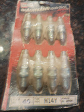 Champion N-14Y LOT OF 8 Spark Plugs NOS OEM MADE IN USA NOT CHINA MADE