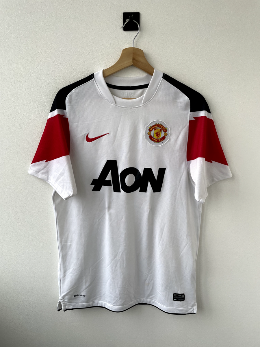 MANCHESTER UNITED 2010/2011 AWAY FOOTBALL SOCCER SHIRT