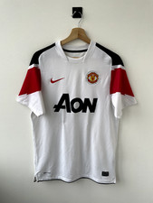 MANCHESTER UNITED 2010/2011 AWAY FOOTBALL SOCCER SHIRT JERSEY CAMISETA NIKE sz S