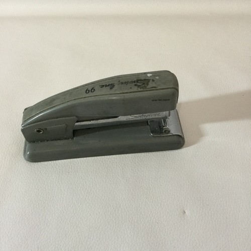 Vintage grau Swingline 99 Hefter D-187509 Made in USA funktioniert - Bild 2 von 5