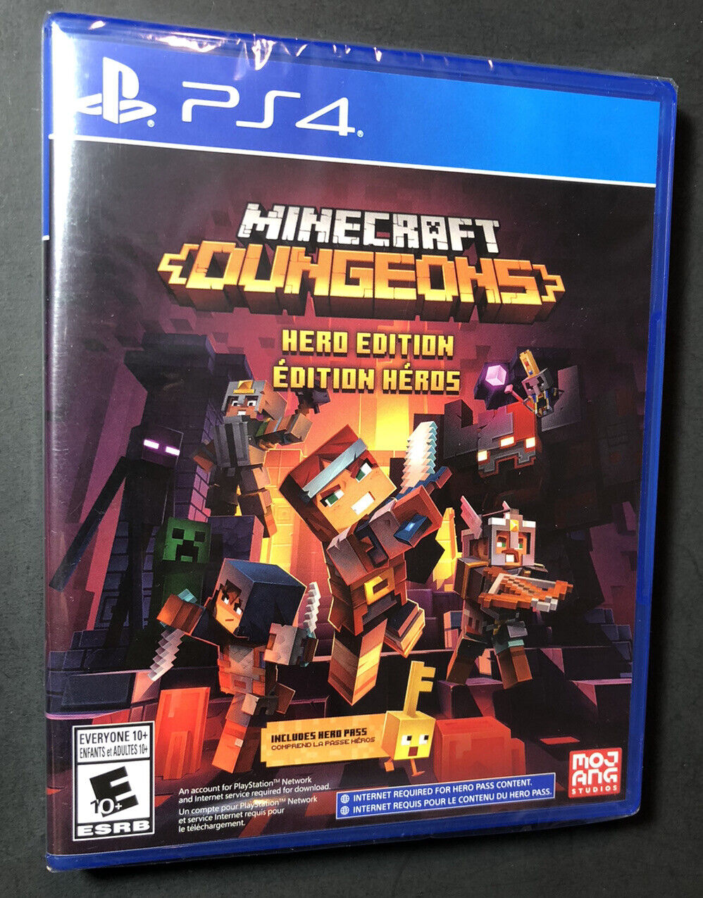 Minecraft Dungeons Hero Edition, Xbox Games Studios, PlayStation 4,  812303014819 