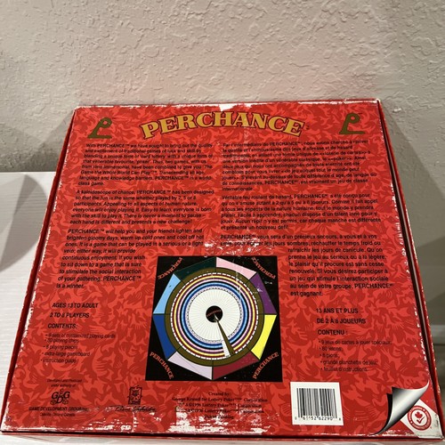 PERCHANCE BOARD CARD GAME VINTAGE 1996 LOTTERY POKER 99% COMPLETE FREE SHP RARE - Picture 3 of 17