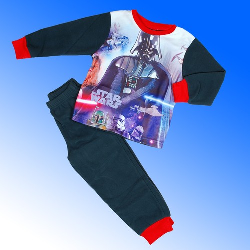 Fleece Pyjamas Warm Cosy Thermal Genuine Licenced PJs 2 3 4 5 6 7 8 9 14 Years - Picture 4 of 29