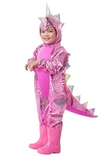 Pink-A-Saurus Dinosaur Toddler Costume