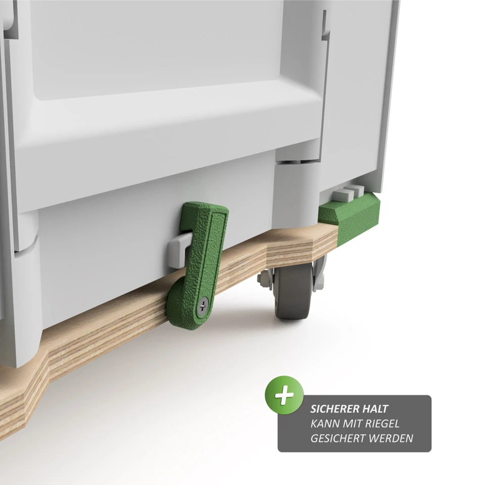 Rollbrett für Festool Systainer T Loc / SYS 3  M Stier Tanos Roll Wagen Brett RB - Bild 2 von 4