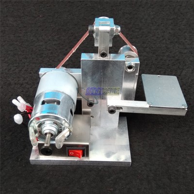 110V-220V Mini Belt Sander Bench Mount Grinder Polishing Grinding Machine
