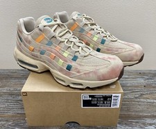 Zapatilla deportiva Nike Air Max 95 N7 beige estilo de vida DQ7604-200 para hombre talla 10,5 / para mujer 12