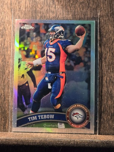 2011 Topps Chrome Tim Tebow Refractor #148 Broncos | eBay