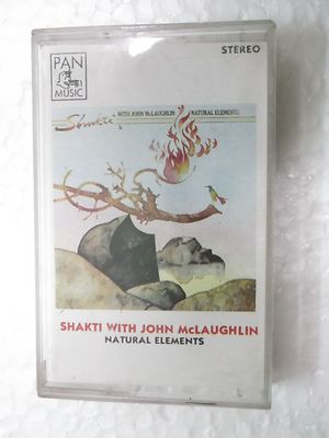 Shakti With John Mclaughlin  Natural Elements   Rare Orig Cassette Tape India