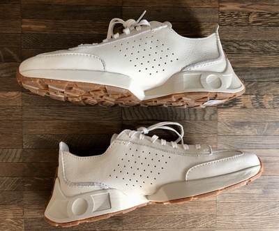 Clarks Craft Speed Signature Herren Sneaker Halbschuh White Leather Neu, Gr. 43