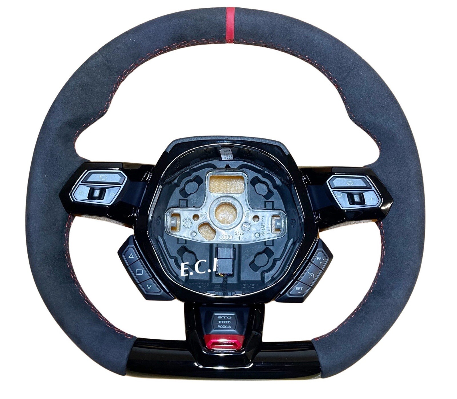 RED GENUINE OEM HURACAN PERFORMANTE EVO STO ALCANTARA