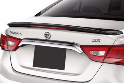 #556 MATTE BLACK FACTORY STYLE SR SPOILER - Fits The 2016 - 2023 NISSAN MAXIMA