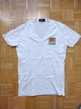 DSQUARED T-SHIRT "Pop" Tg. M Bianca (Maglia, Camiseta)