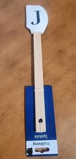 Old East Main Company True Living Wood Silicone Monogram Letter "J" Spatula