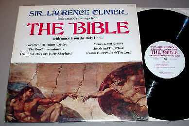 SIR LAURENCE OLIVIER LP - Dramatische Bibellesungen - Bild 1 von 1