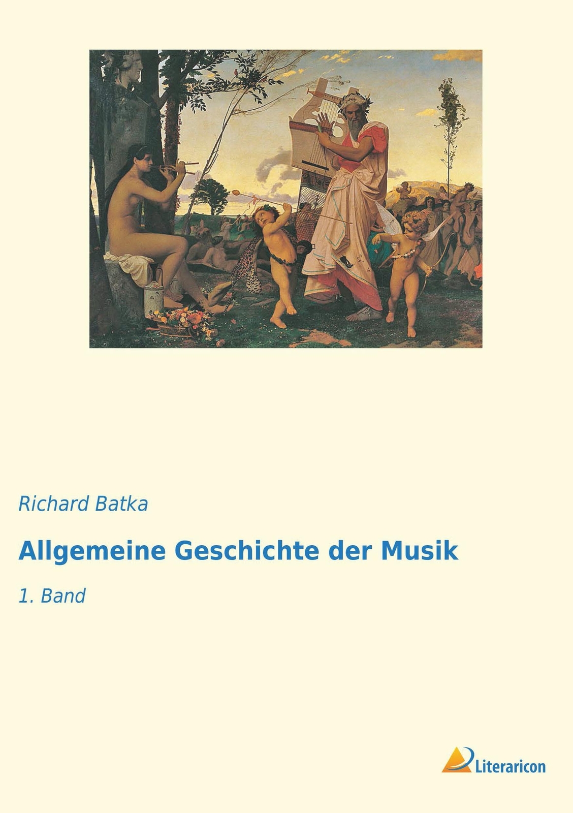 Thumbnail - Allgemeine Geschichte Der Musik | 1. Band | Richard Batka | Deutsch |