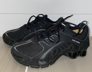 nike shox navina womens black