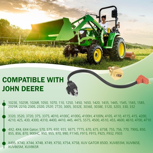 Motorblock Kühlmittel Heizung Kit für John Deere 1025R X495 XUV Gator 865E AR87167 - Bild 7 von 13