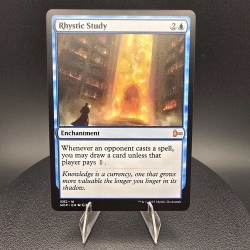 Rhystic Study - Tarjeta Custom Magic: The Gathering - Alta calidad - Imagen 2 de 6