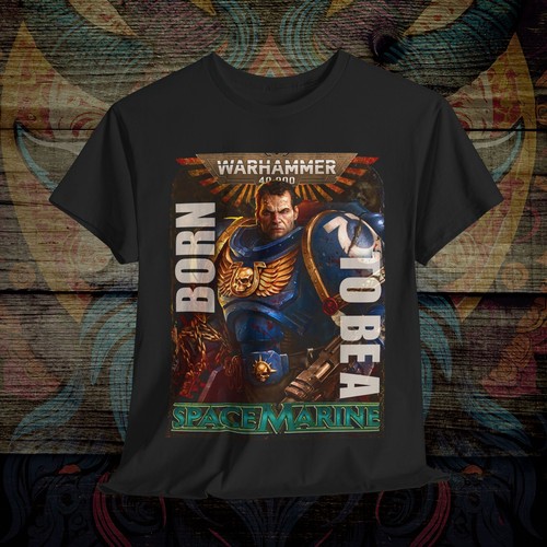 Space Marine 40K Unisex T-Shirt Proud Gaming Tee, Warhammerr Fan Geschenk Geek Shirt - Bild 1 von 59