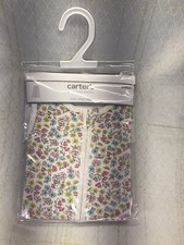 Carters Little SLEEP BAG Sack Sleepsack Girls Flowers Size Medium 6-9 Months M