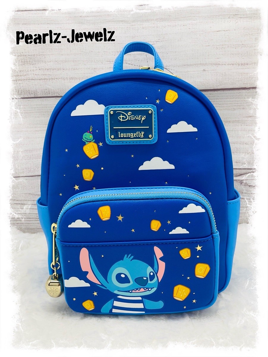 Loungefly Disney Lilo Stitch Lanterns Mini Backpack BoxLunch Exclusive NWT